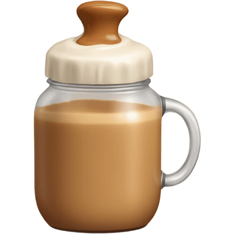 Brown sugar creamer emoji