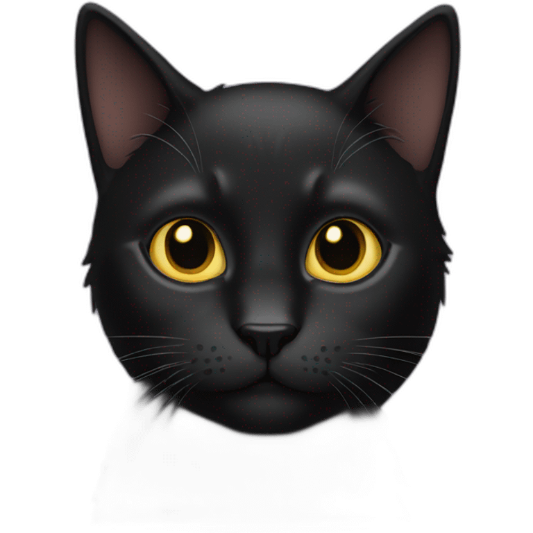 Black cat emoji