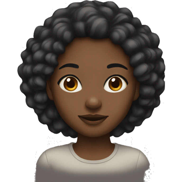 black girl emoji