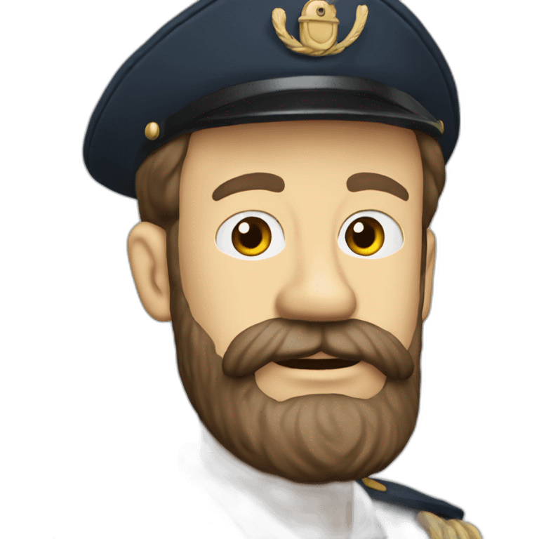 Capitaine Haddock emoji