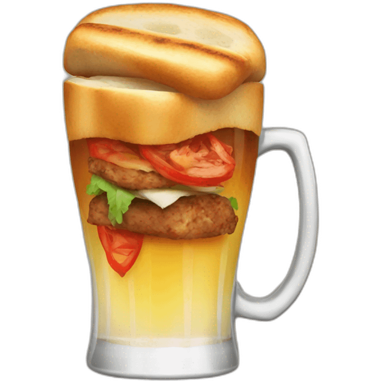 Biere kebab emoji