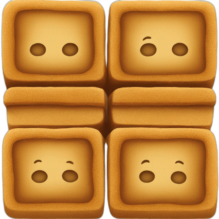 brown raw sugar bars emoji