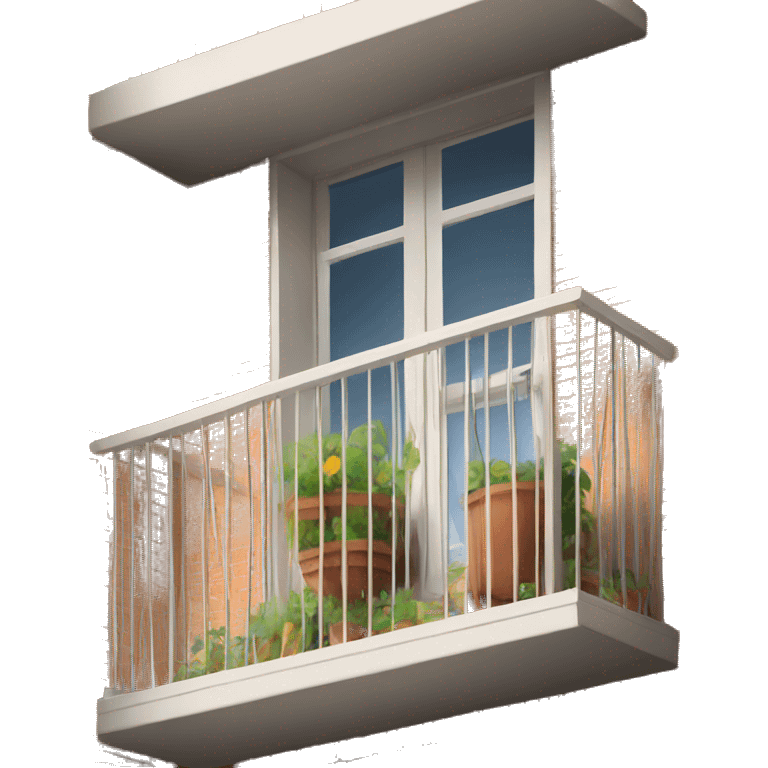 Room balcony  emoji