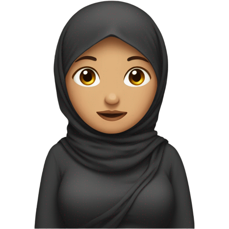 Woman Hijabi pregnant  emoji