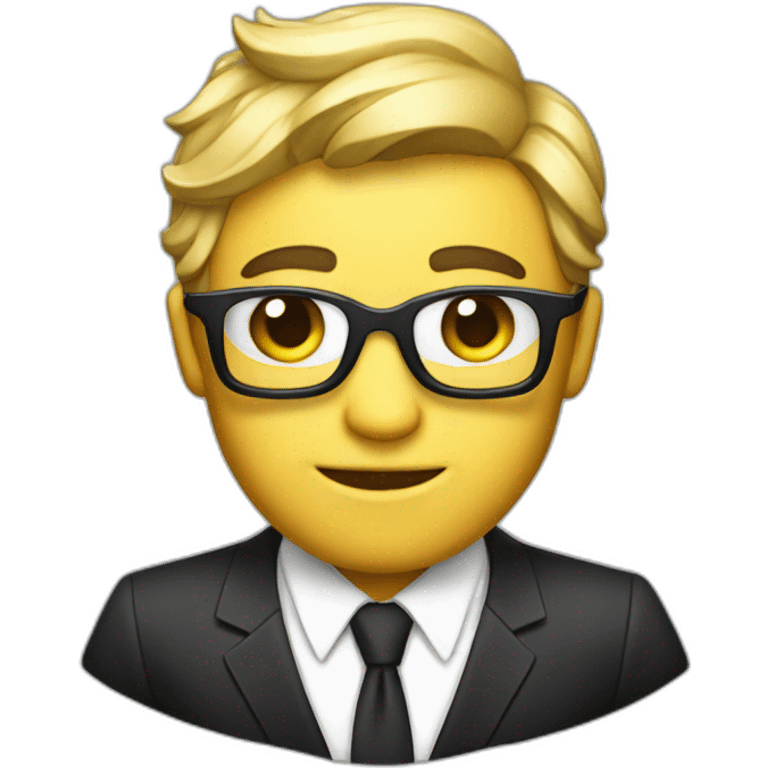 fancy suit emoji