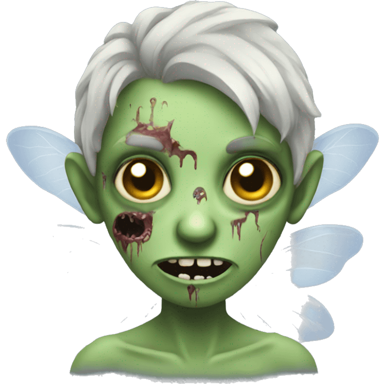 Zombie fairy emoji