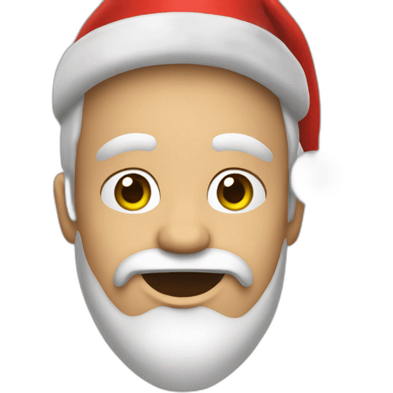 secret santa claus emoji