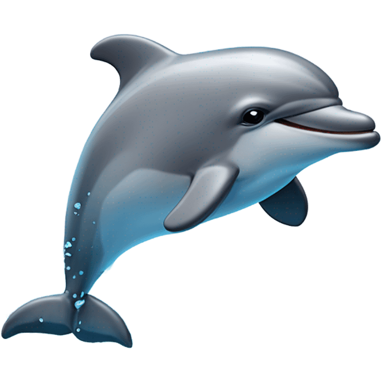 Dolphin dancing emoji