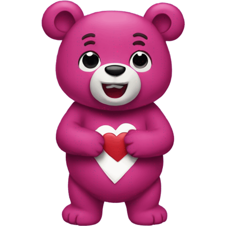 lotso with hearts emoji