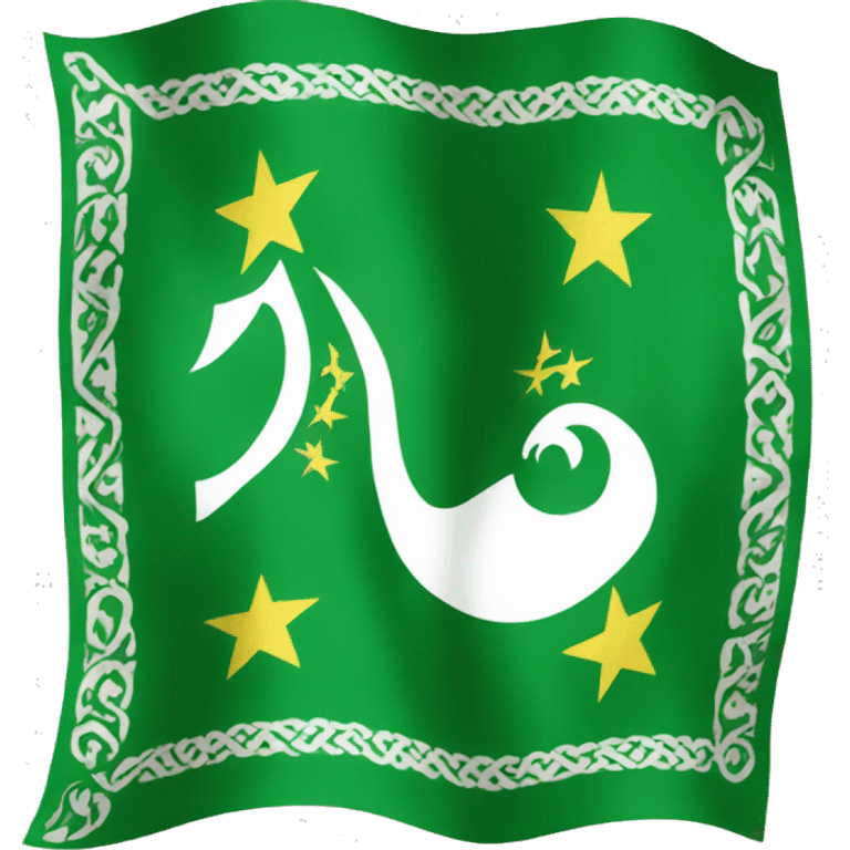 The Circassian flag  emoji