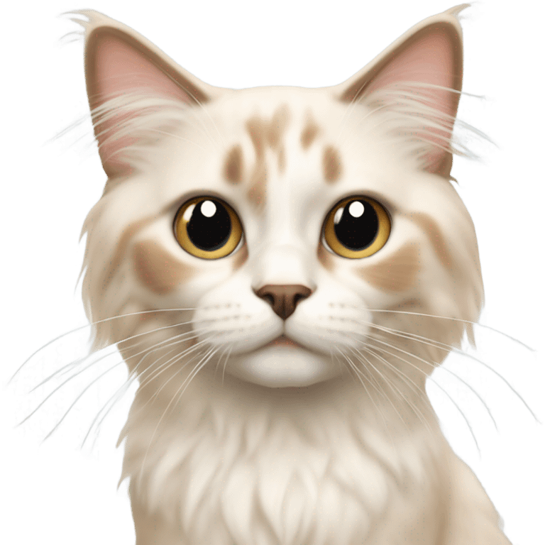 flame point ragdoll emoji