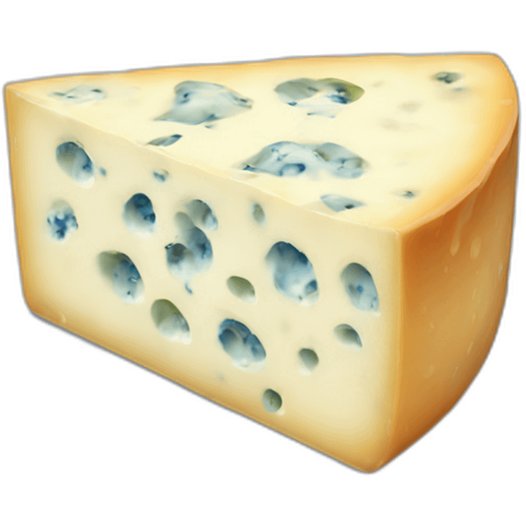 Blue cheese emoji