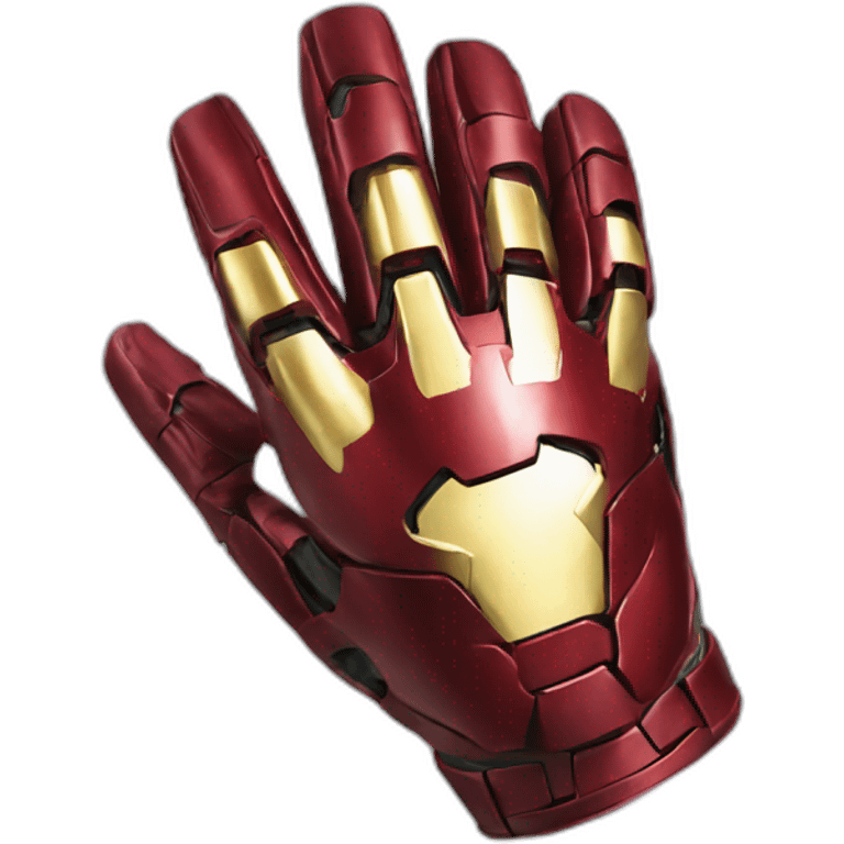 iron man glove emoji