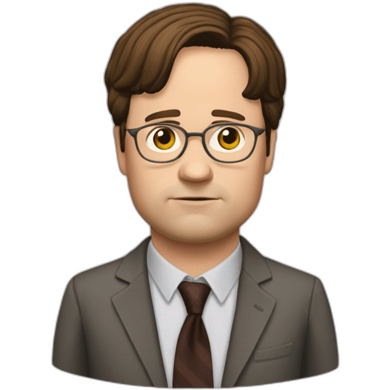 dwight schrute from the office emoji