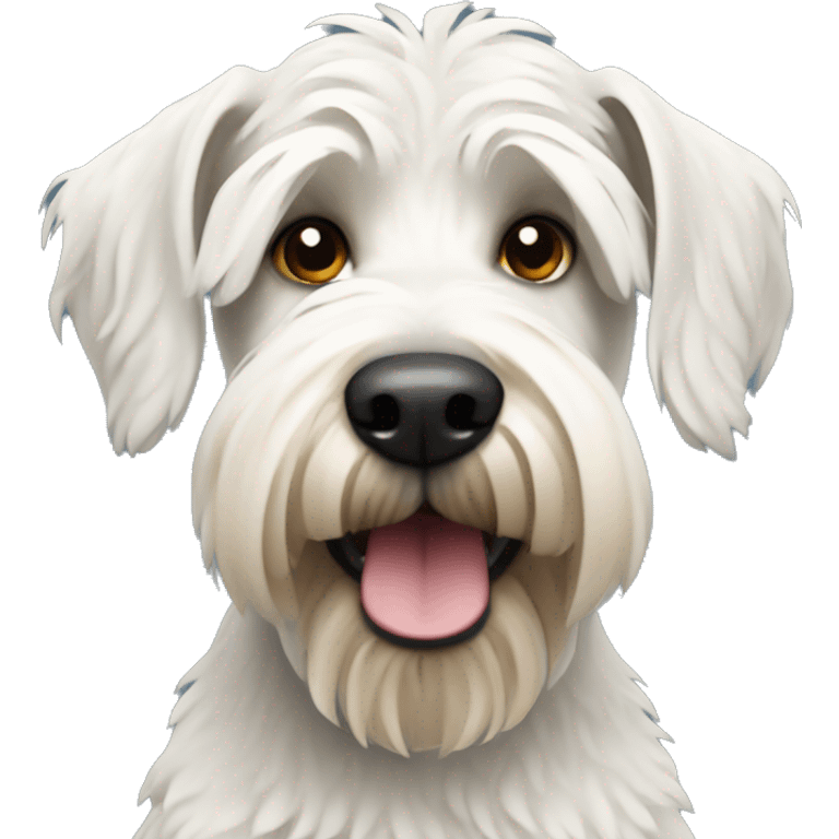 White short haired russian terrier emoji