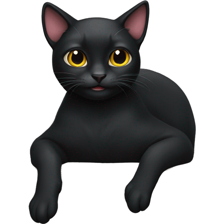 Black cat emoji