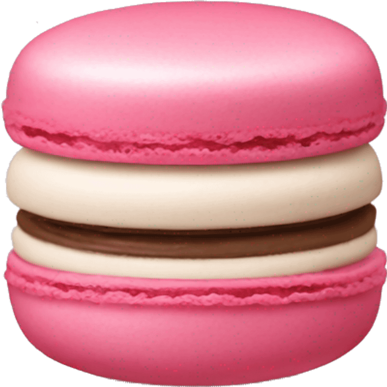 pink macaron emoji