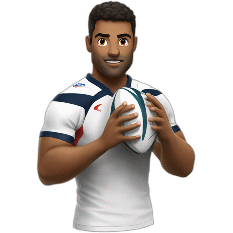 Rugby romain ntamack emoji