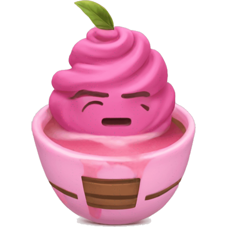 pink matcha  emoji