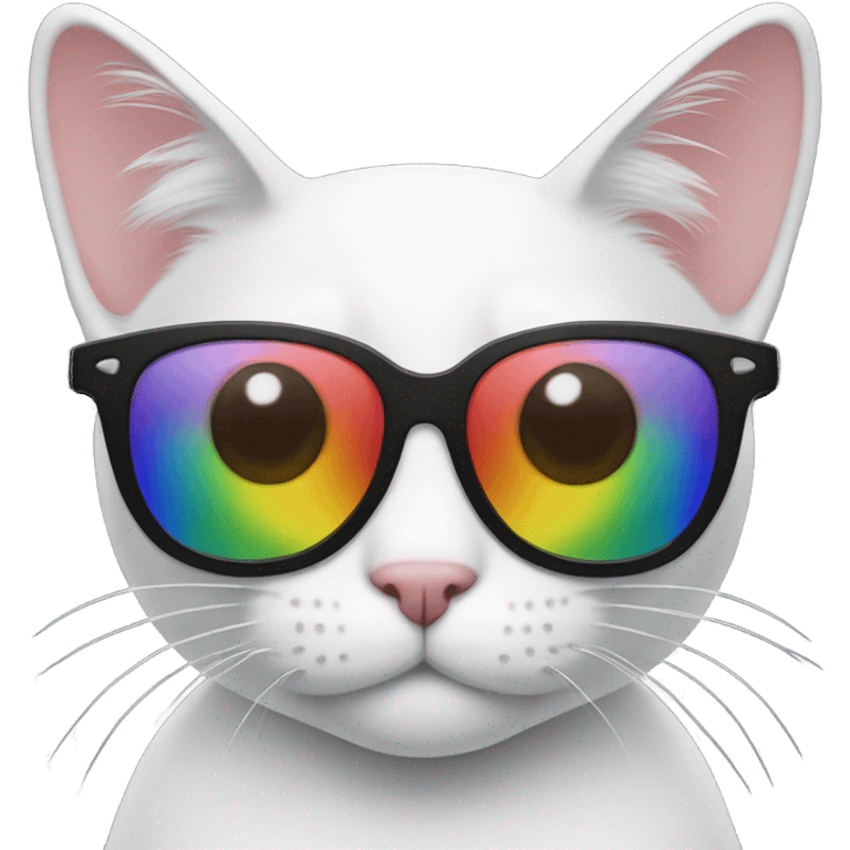  Gay Cat with sunglasses emoji