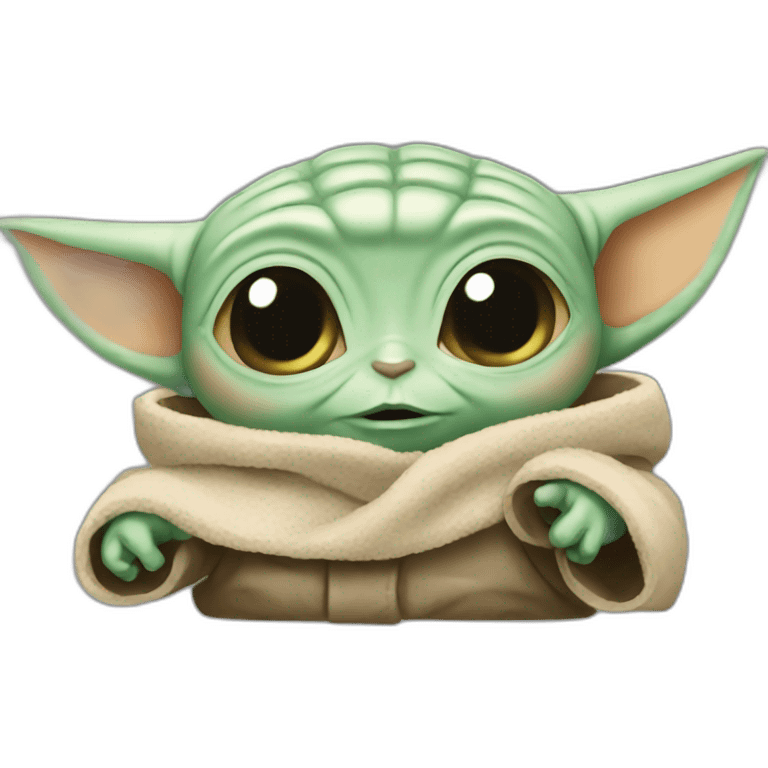 baby yoda like emoji