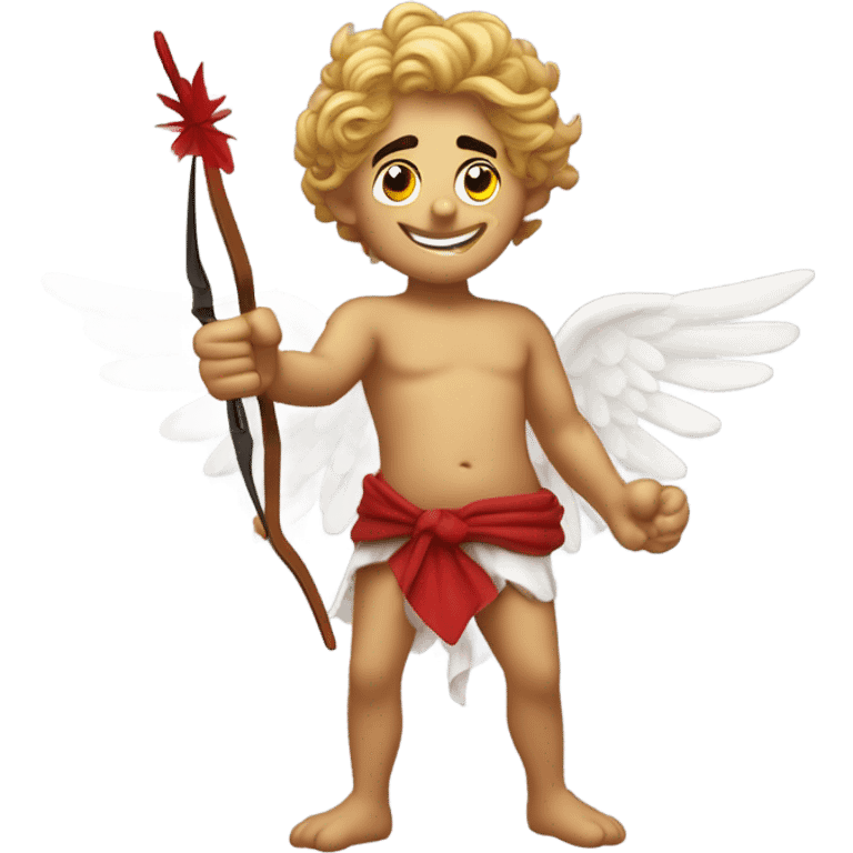 Drunk Cupid emoji