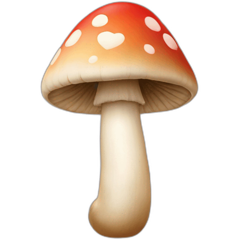 mushroom love emoji