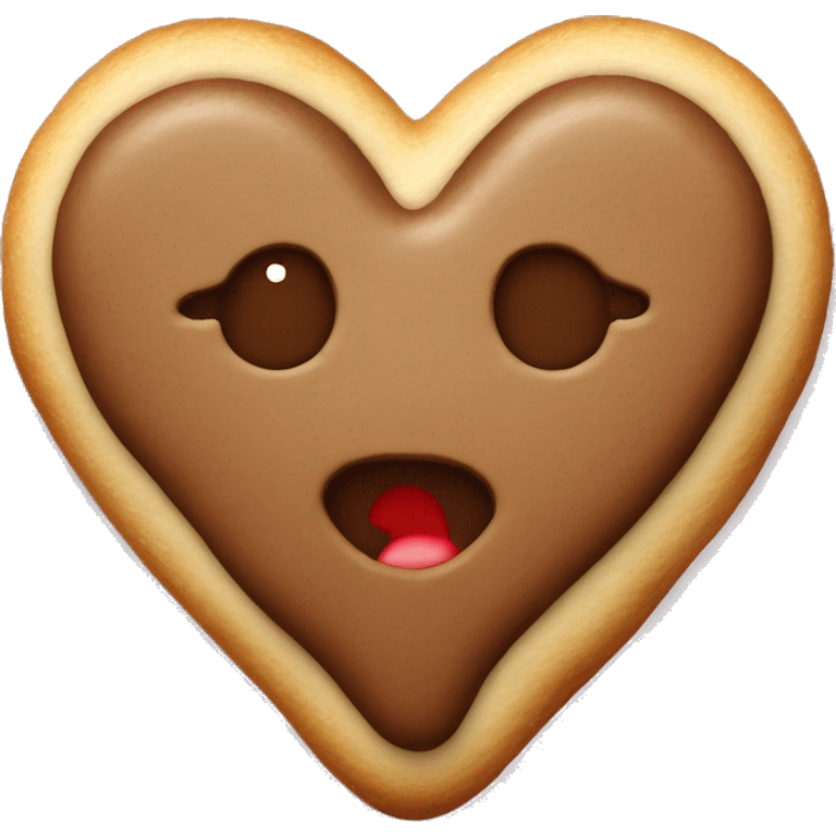 heart cookie emoji