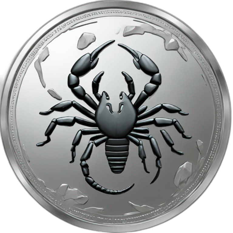 scorpio rising chrome coin emoji