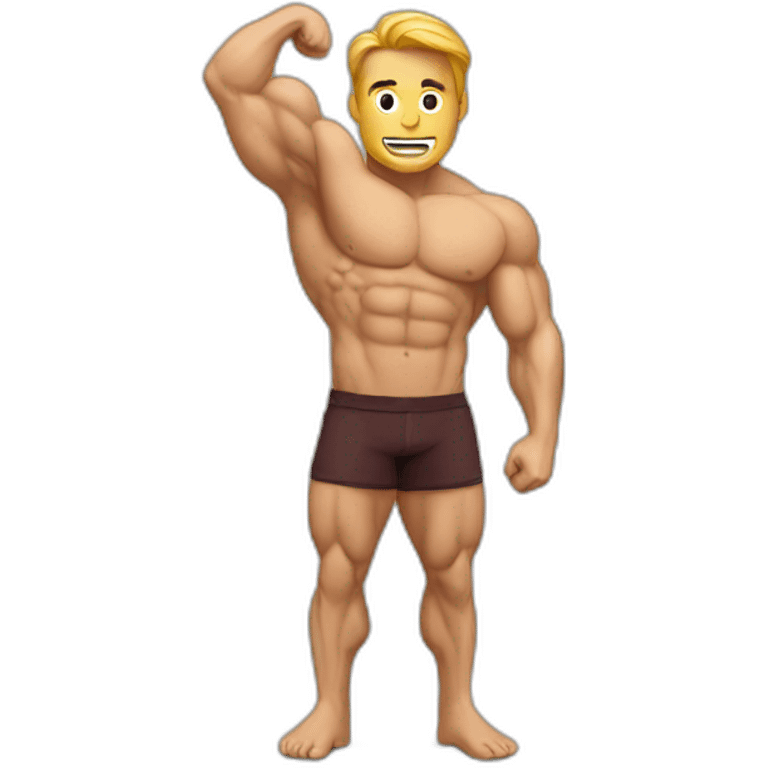 Homme muscle emoji