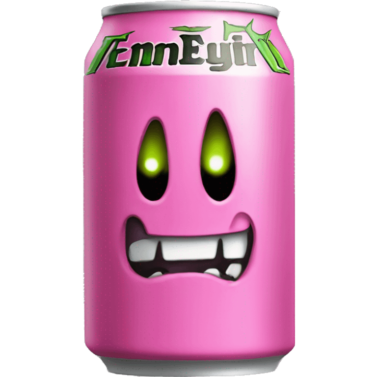 monster energy drink pink emoji