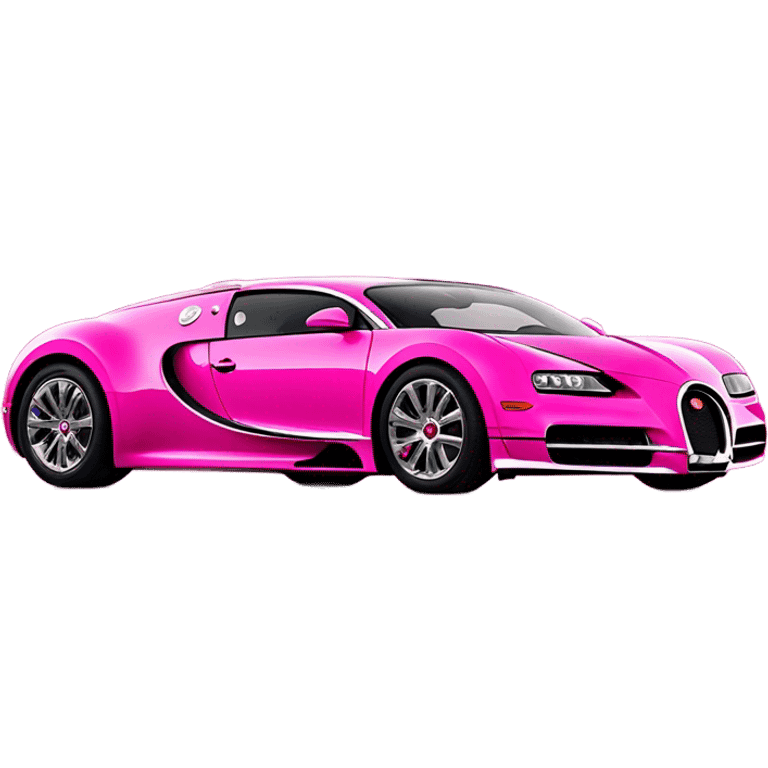 Hot pink Bugatti  emoji