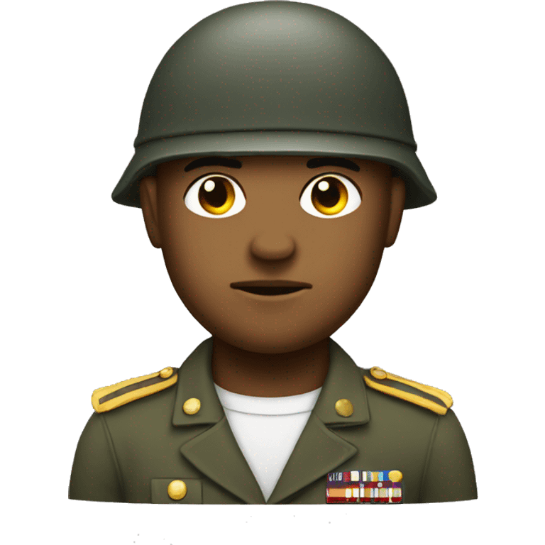 soldier head emoji