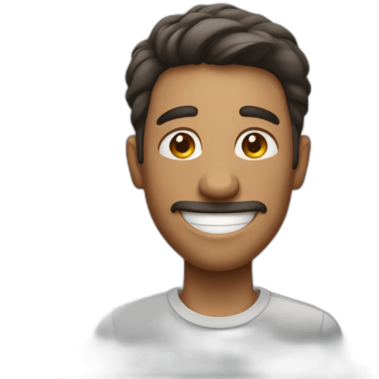 happy male person emoji