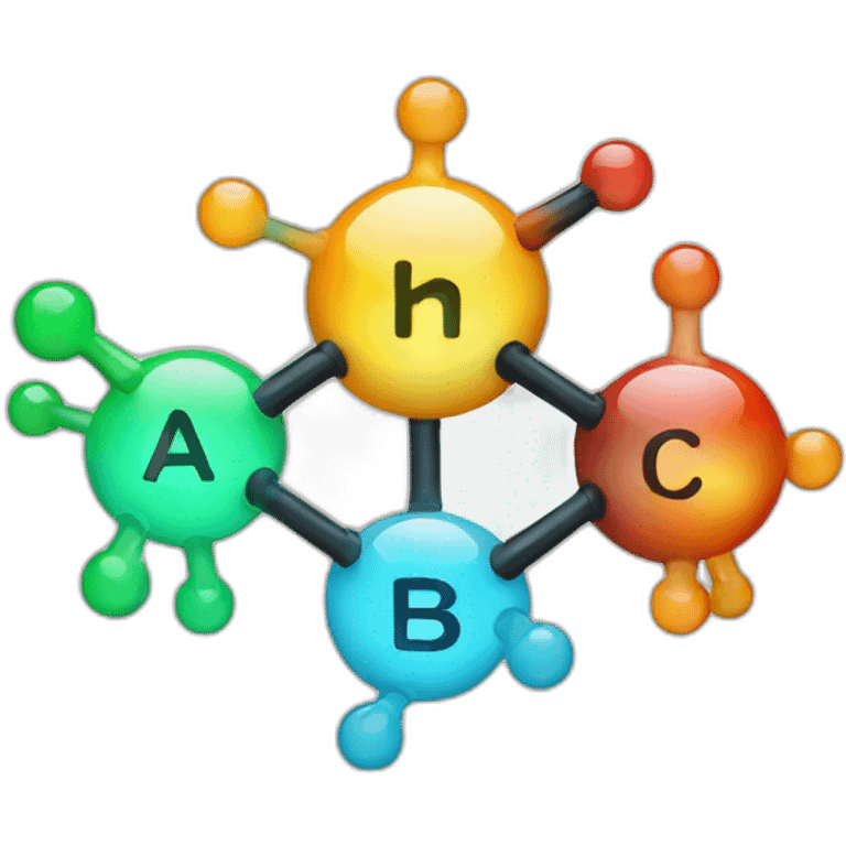 chemical formula with magics emoji