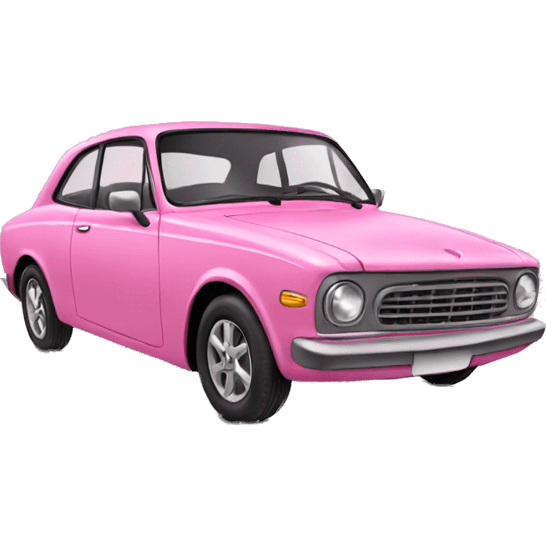 Pink car emoji