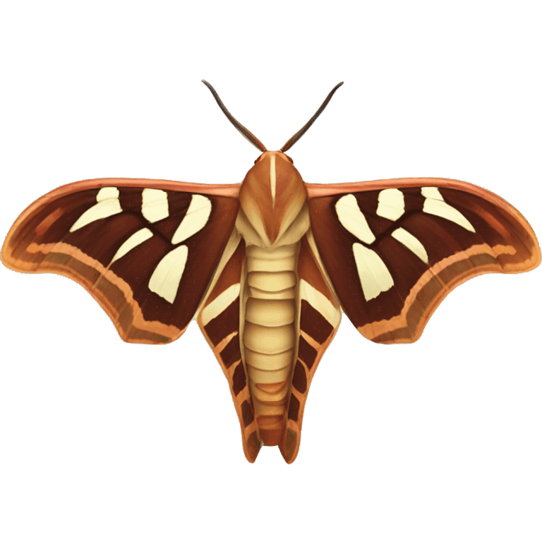 Atlas moth emoji