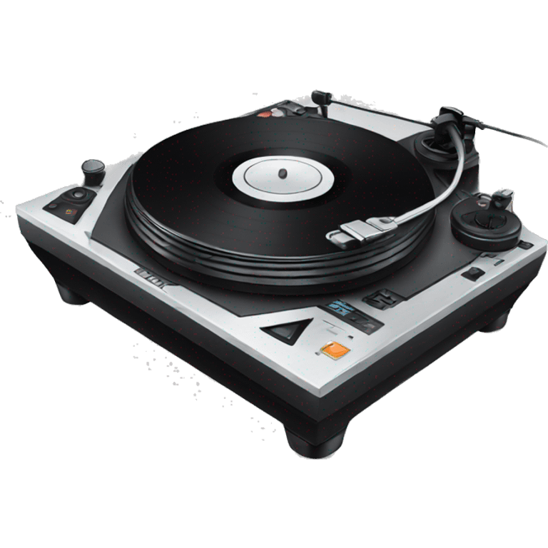 DJ turntable emoji