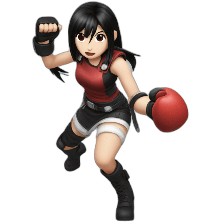 tifa lockheart punch emoji