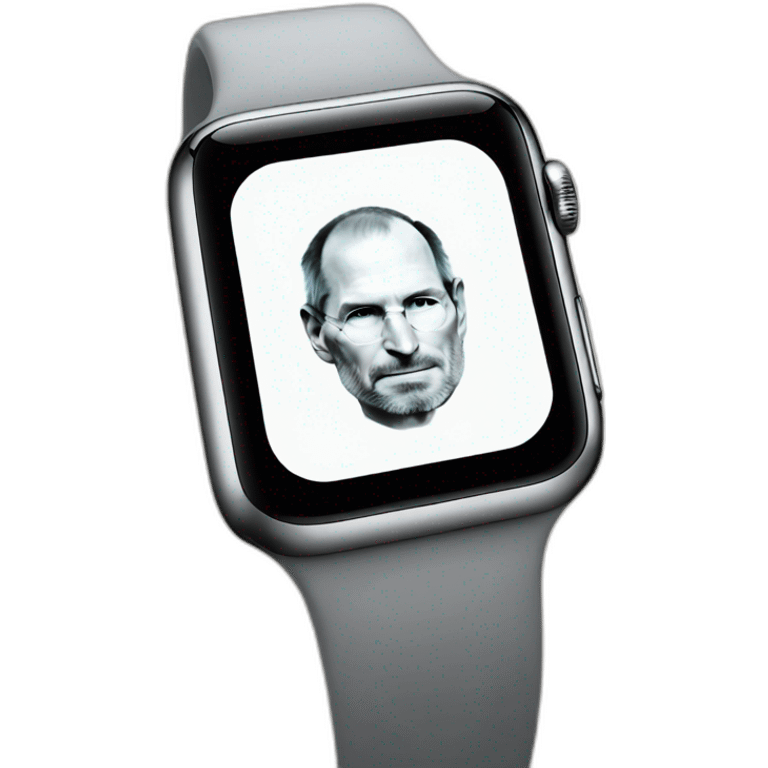 Steve Jobs Apple watch emoji