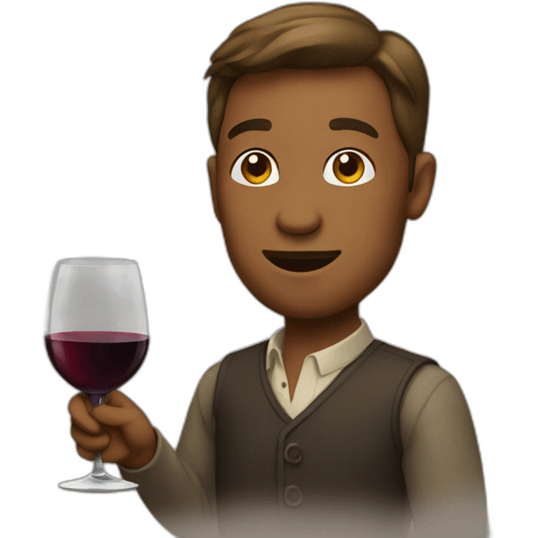 wine drinker emoji