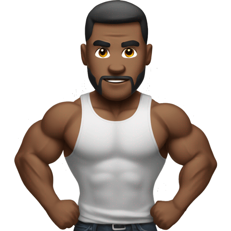 muscle man emoji