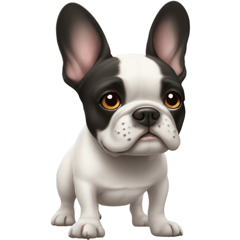 French bulldog  emoji