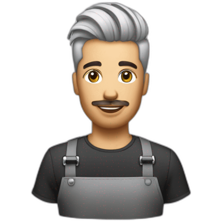 tondeuse coiffeur emoji