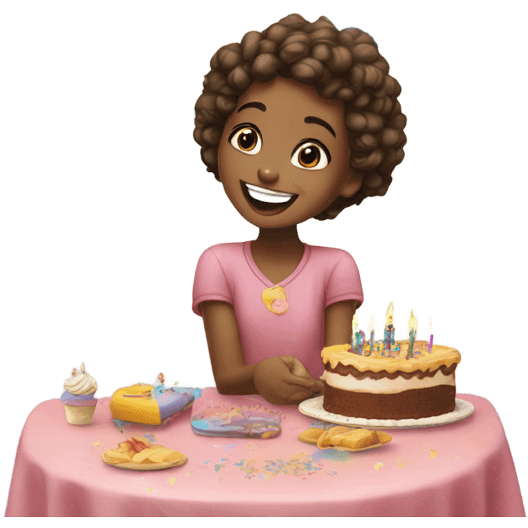 Birthday girl emoji