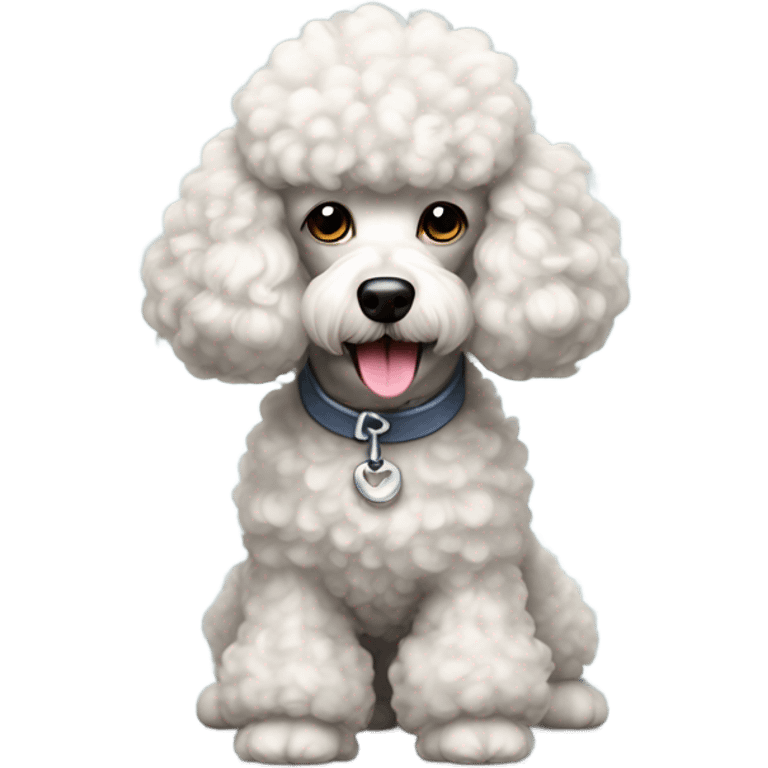 Poodle emoji