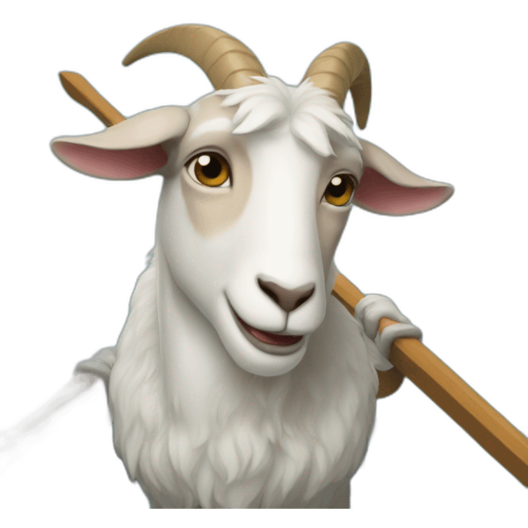 rowing goat emoji