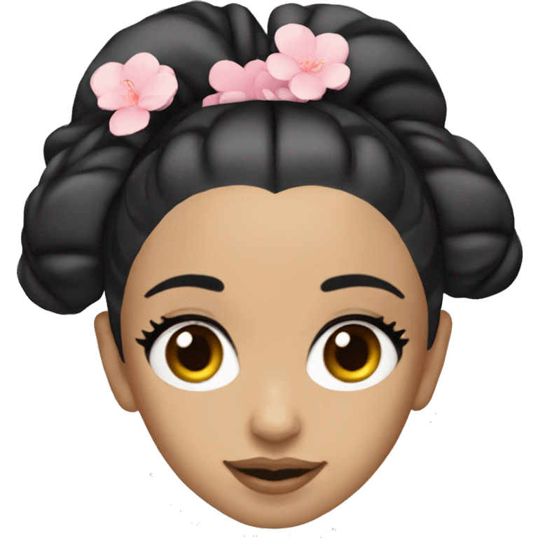 ariana grande but geisha emoji