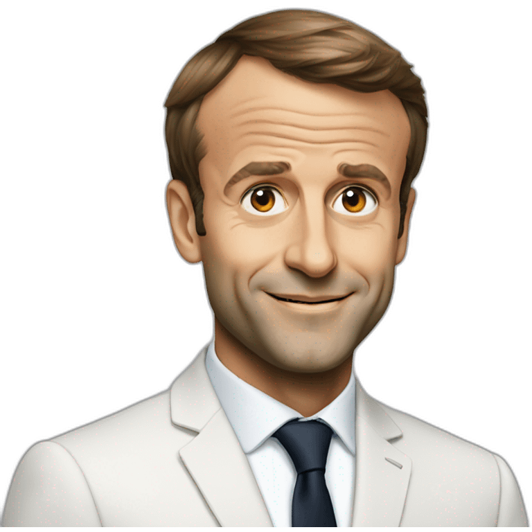 Emmanuel Macron emoji