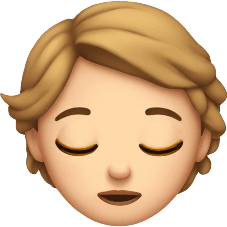 sleepy girl  emoji